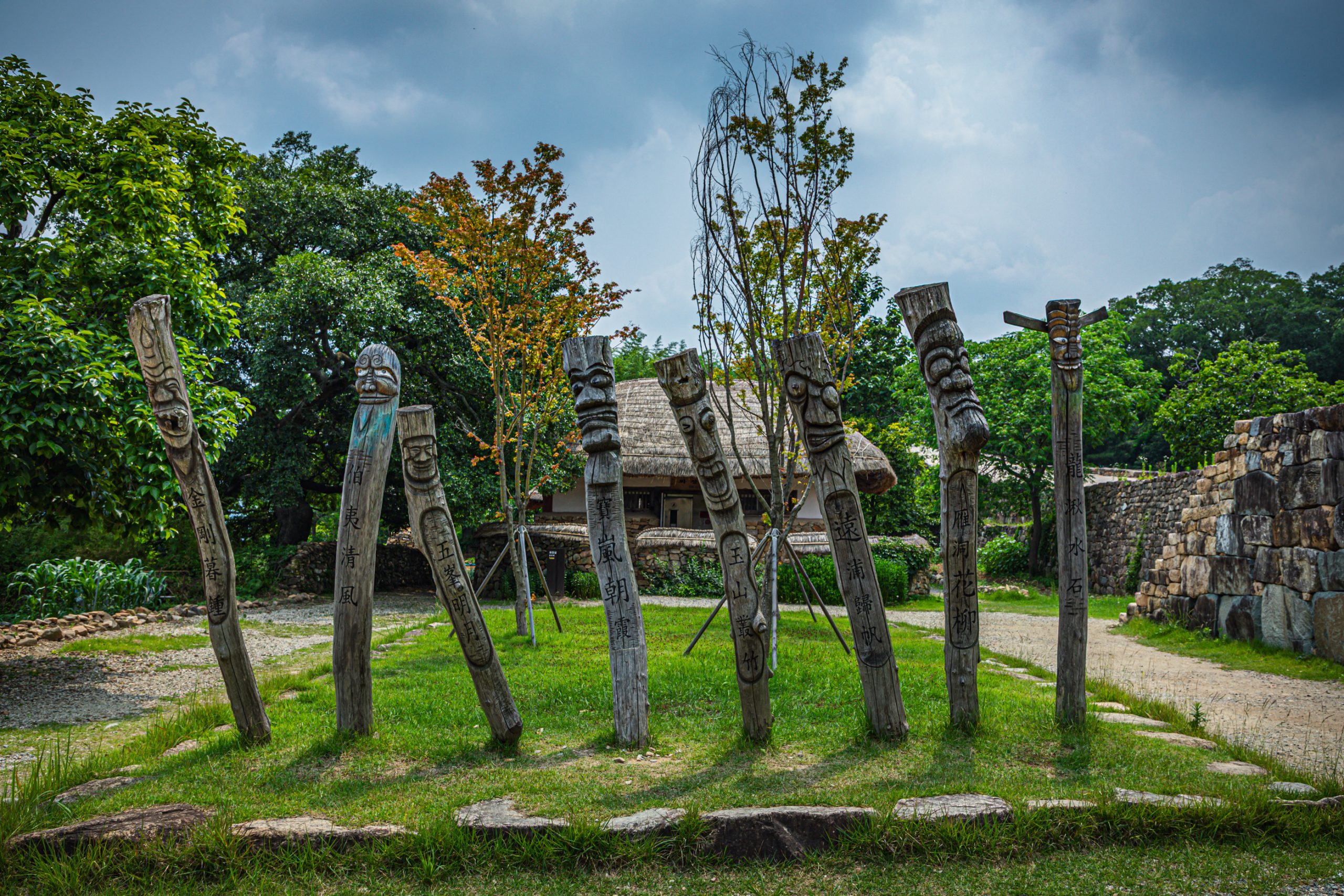 Jangseung du Village Coréen