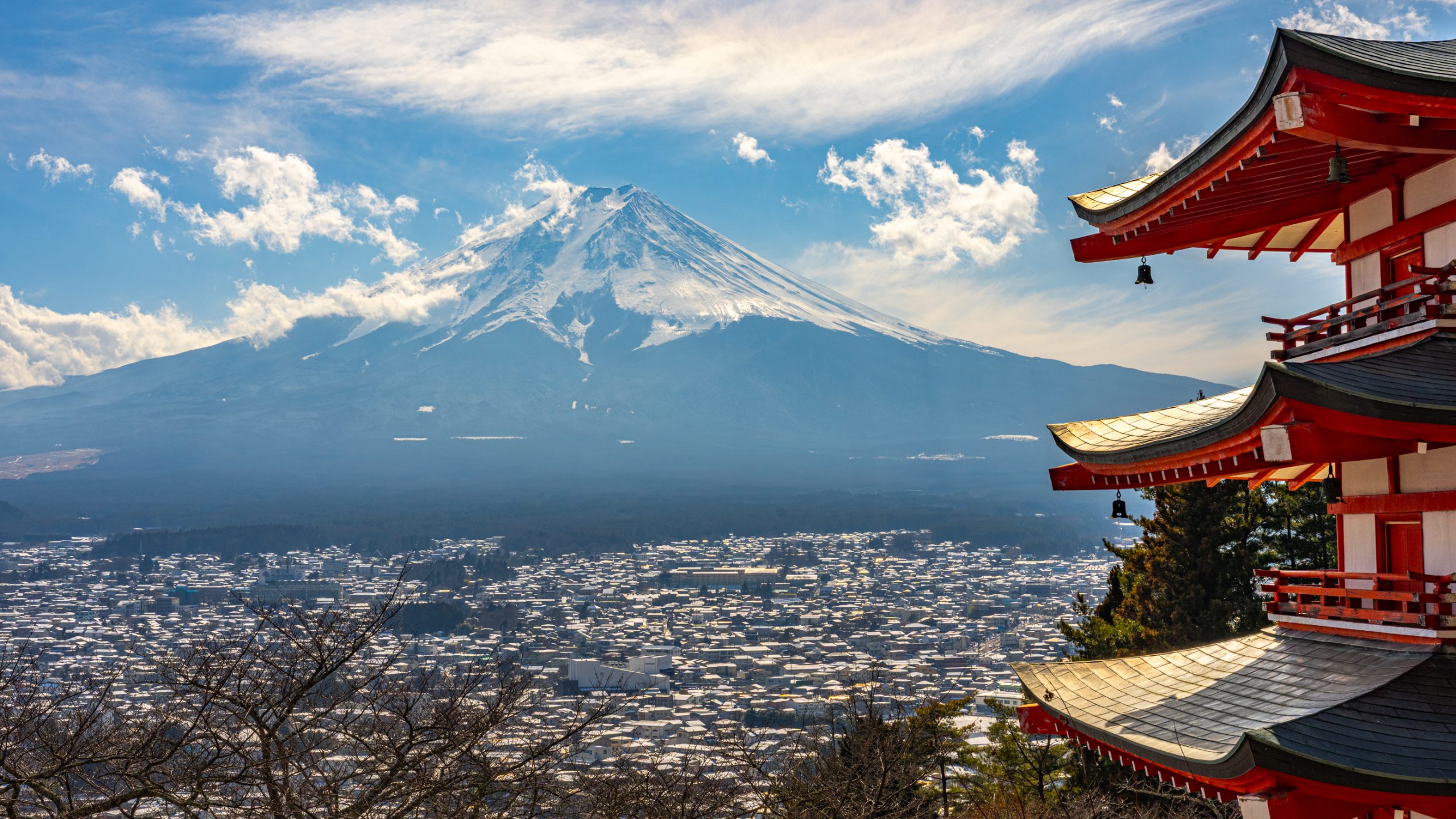 Pagode Chureito et Mont Fuji