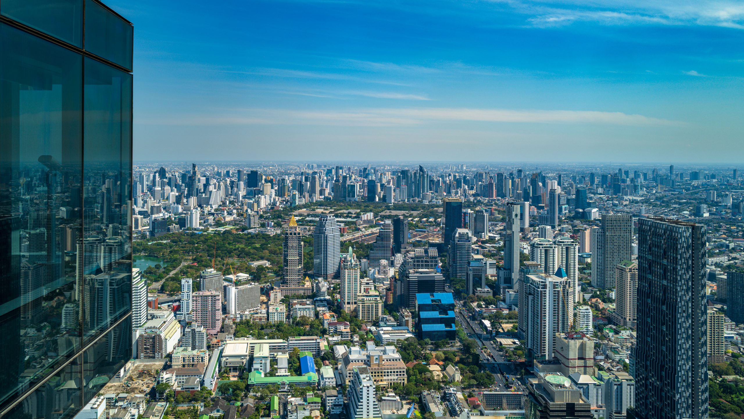 Panorama des gratte-ciels de Bangkok