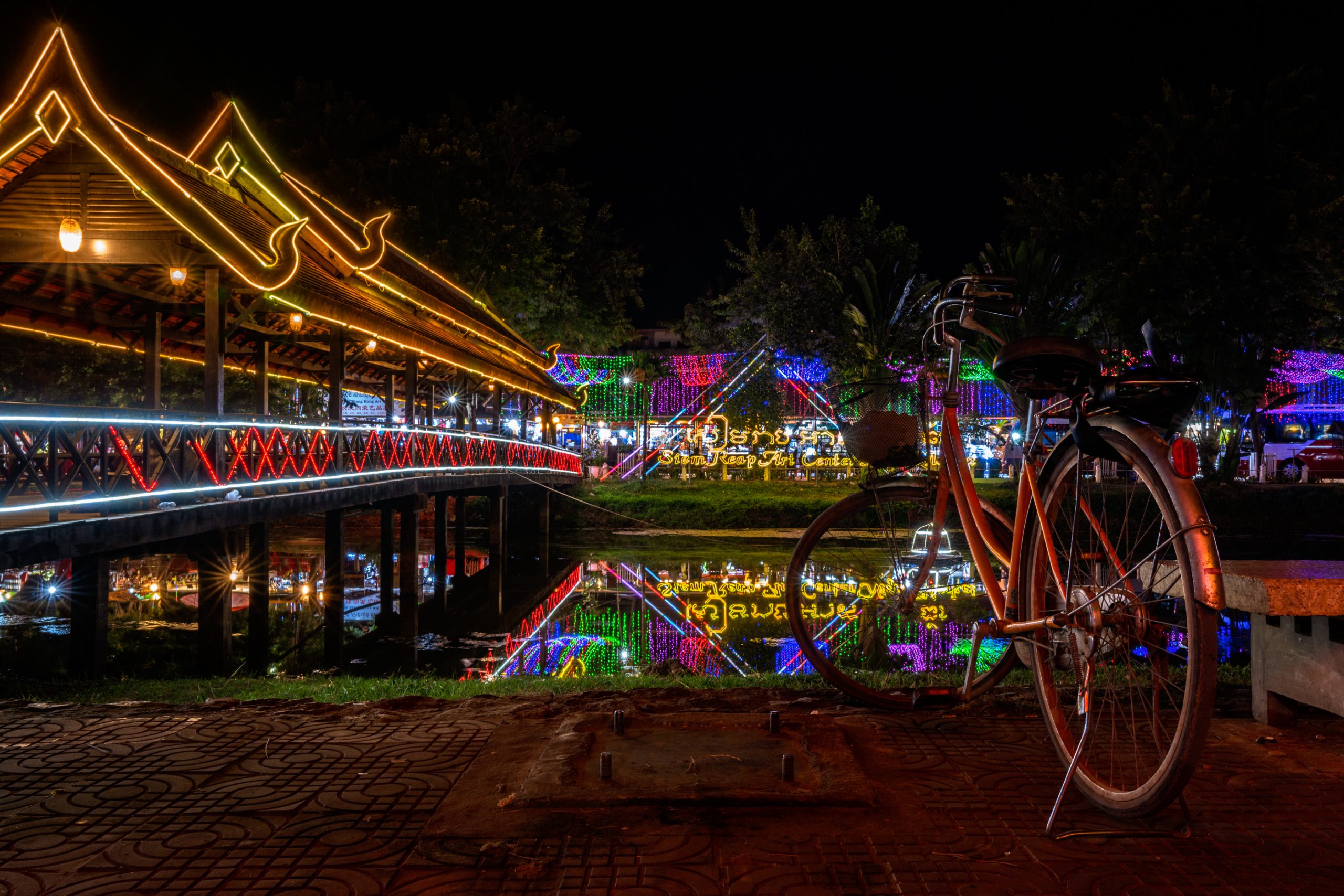 Passerelle thaïlandaise Siem Reap Art Center