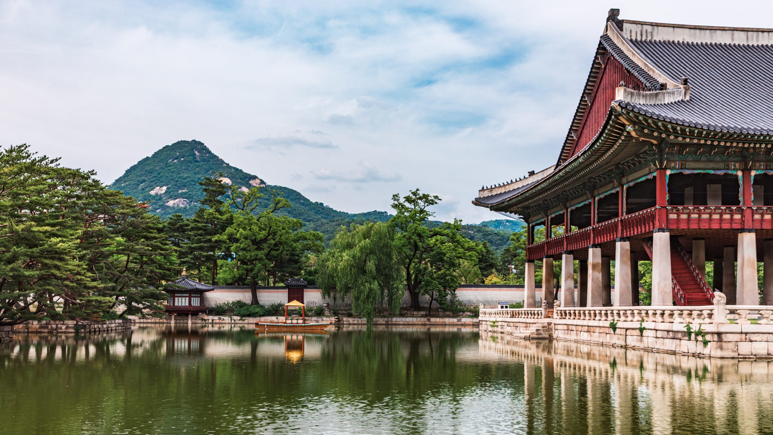 Pavillon Gyeonghoeru du Palais Gyeongbokgung