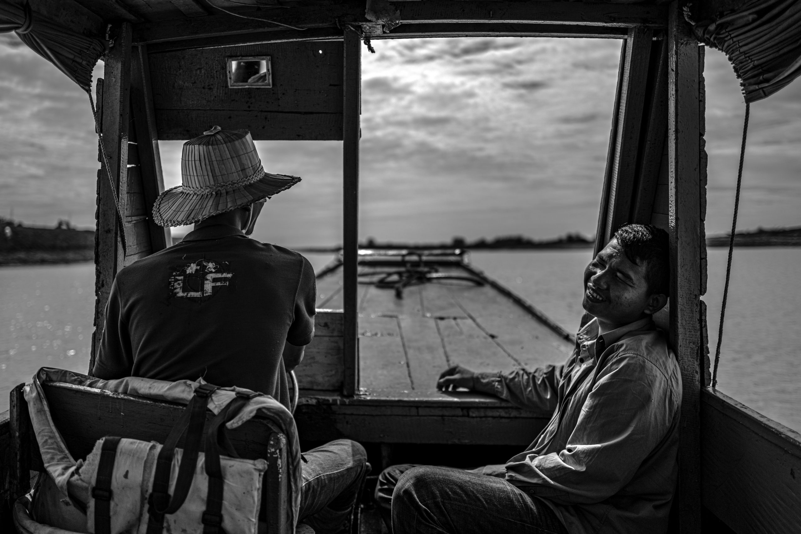 Pirogue Cambodgienne sur Mékong