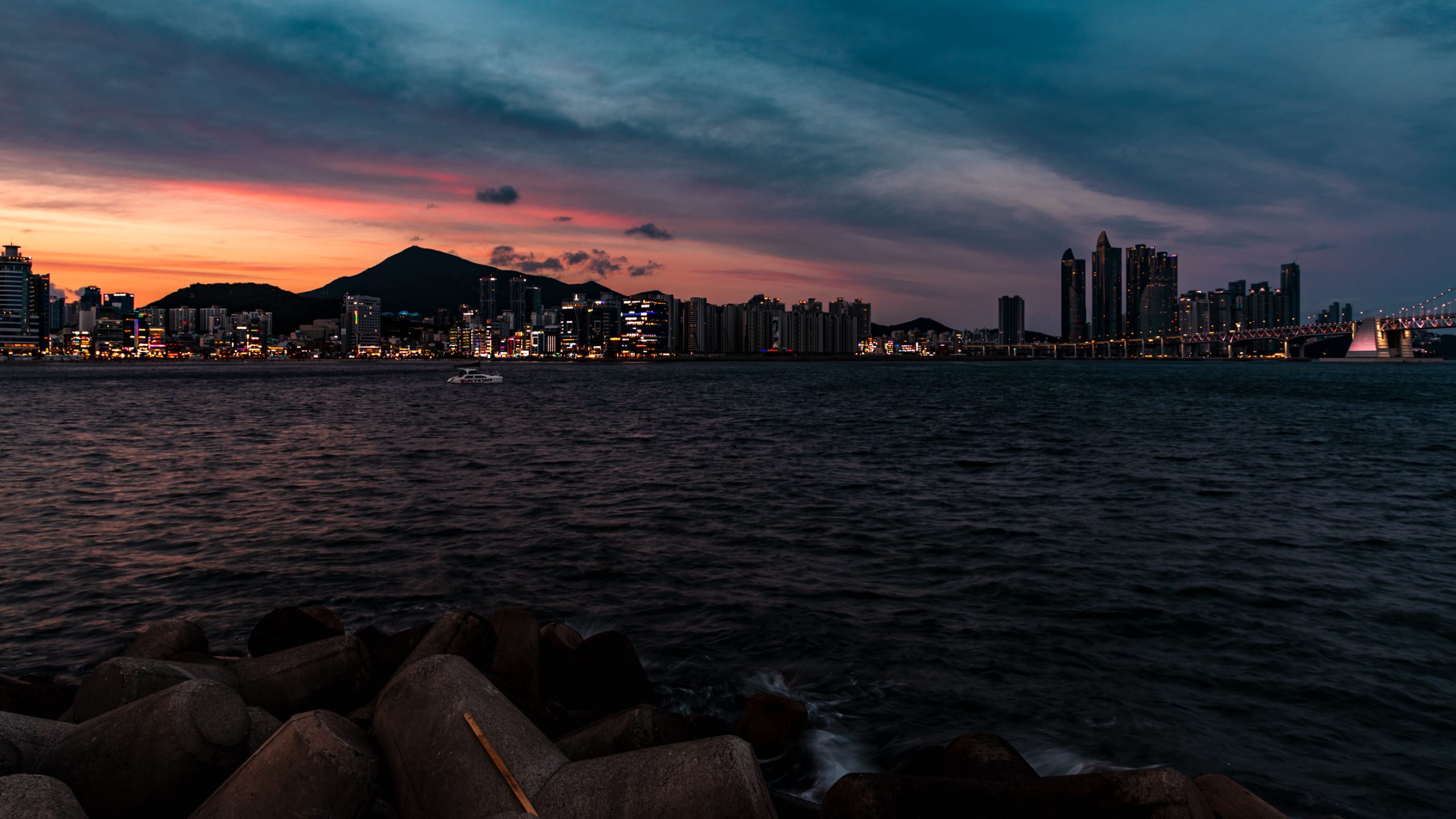 Pont Gwangan à Busan