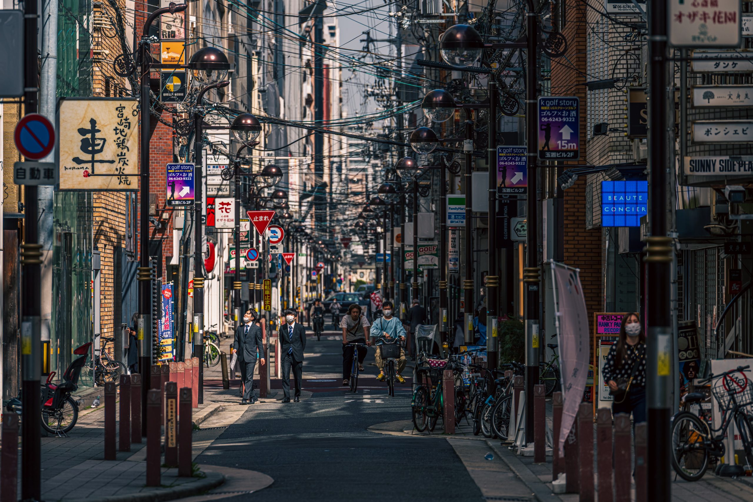 Ruelle commerçante d’Osaka