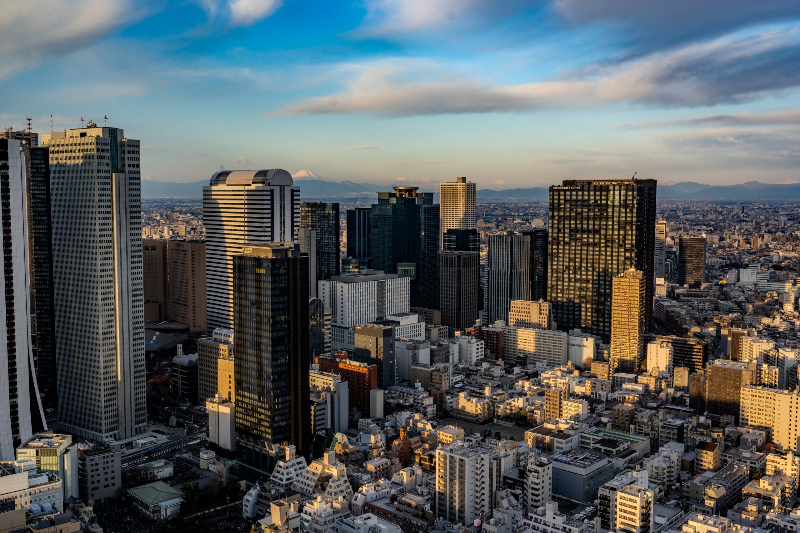 Shinjuku et Mont Fuji