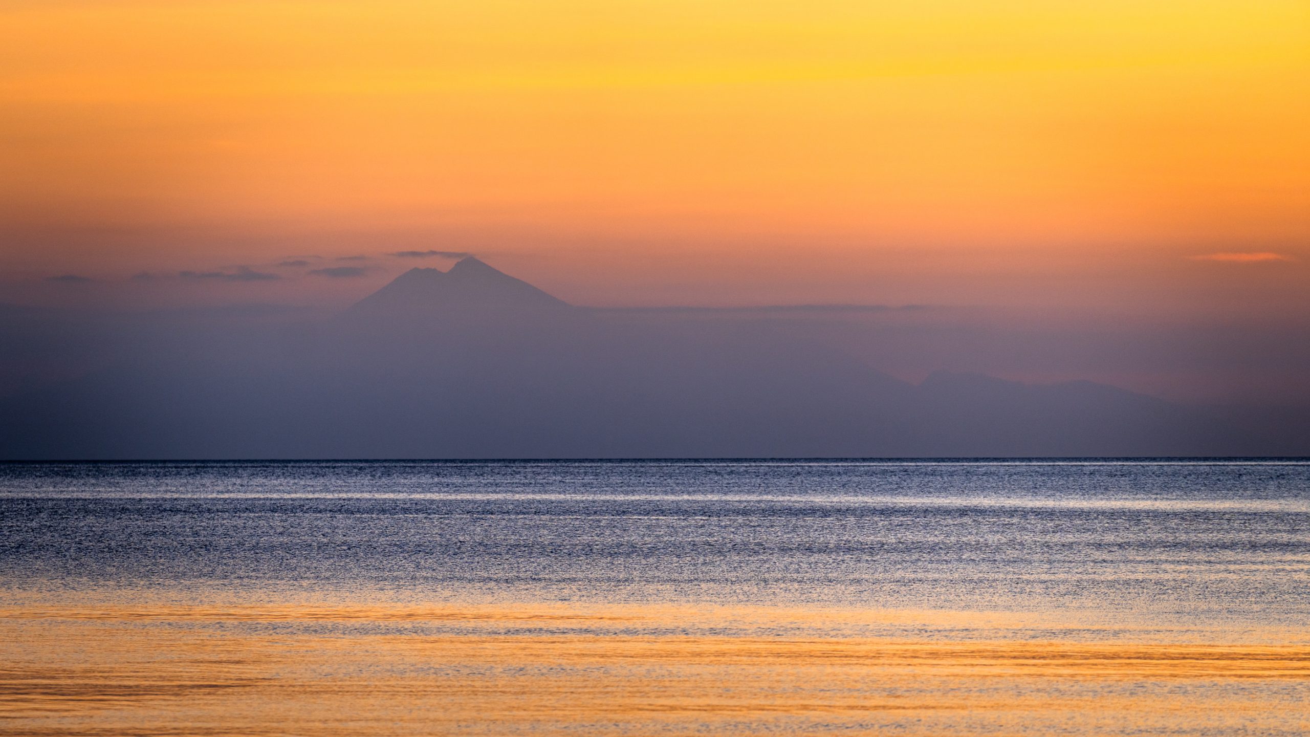 Silhouette du Volcan