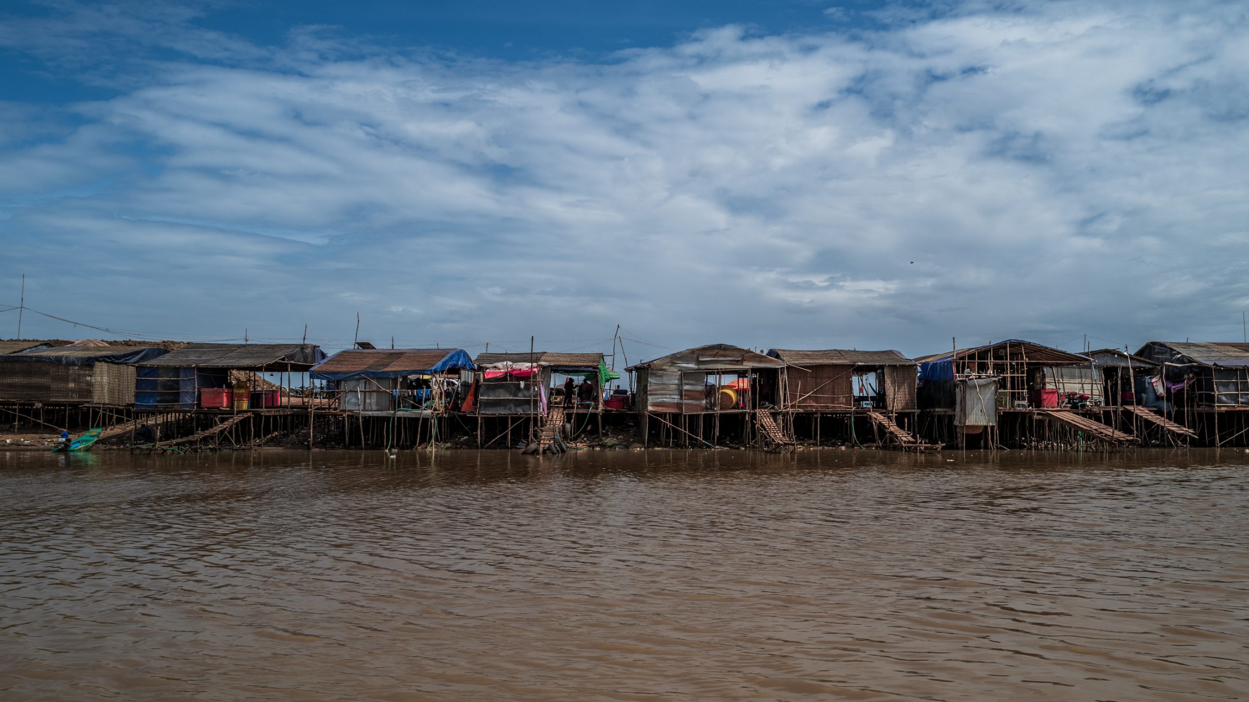 Village flottant du Tonlé Sap