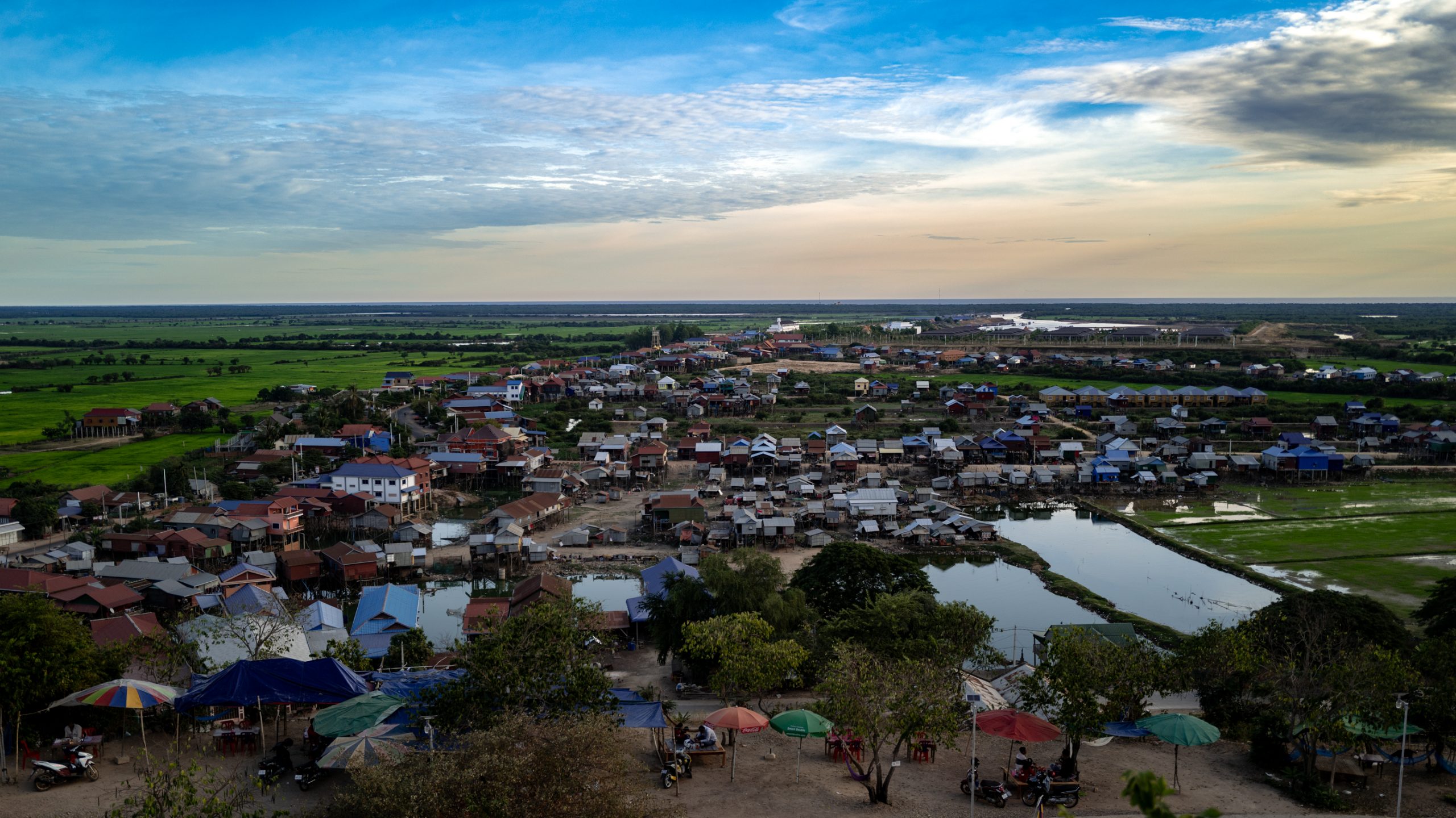 Village sur pilotis du Tonlé Sap