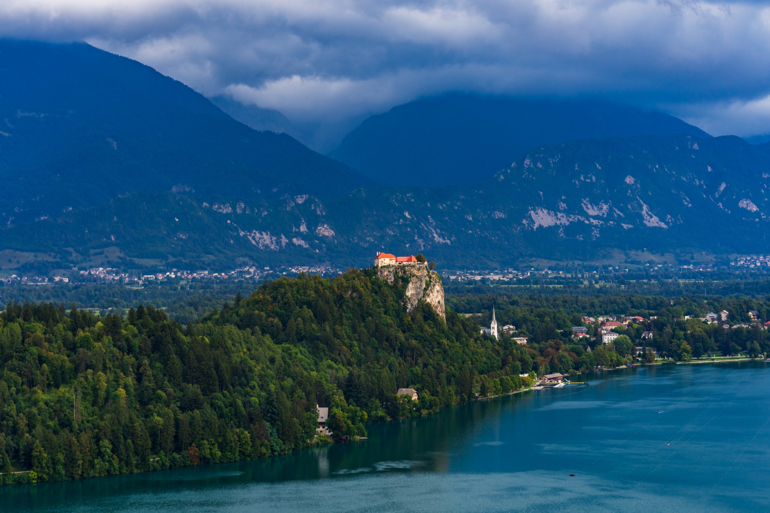 Château de Bled au-dessus du lac