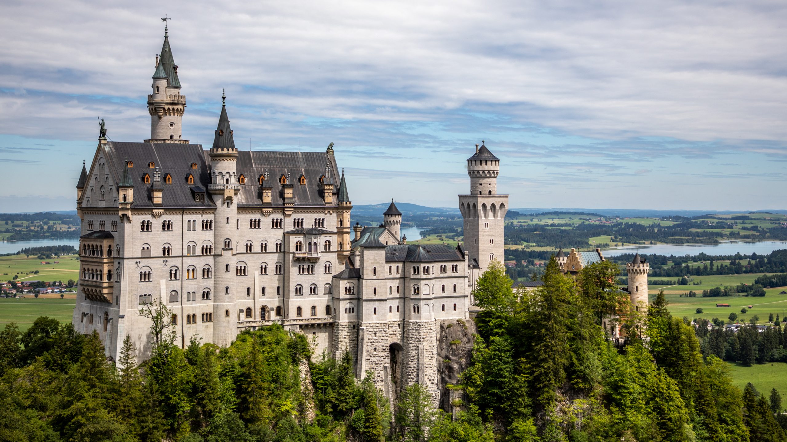 Château de Neuschwanstein de près