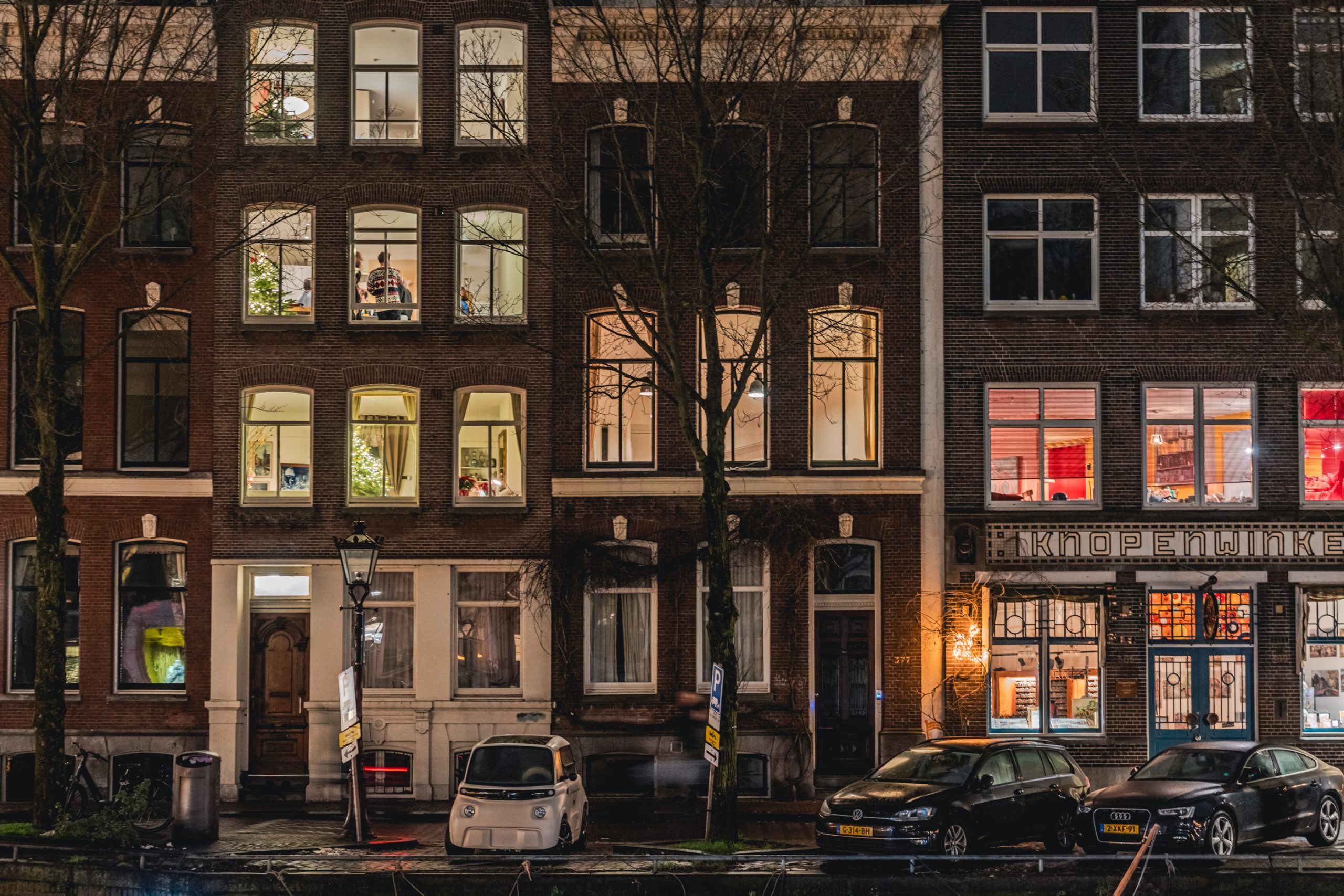 Façades du Canal d'Amsterdam