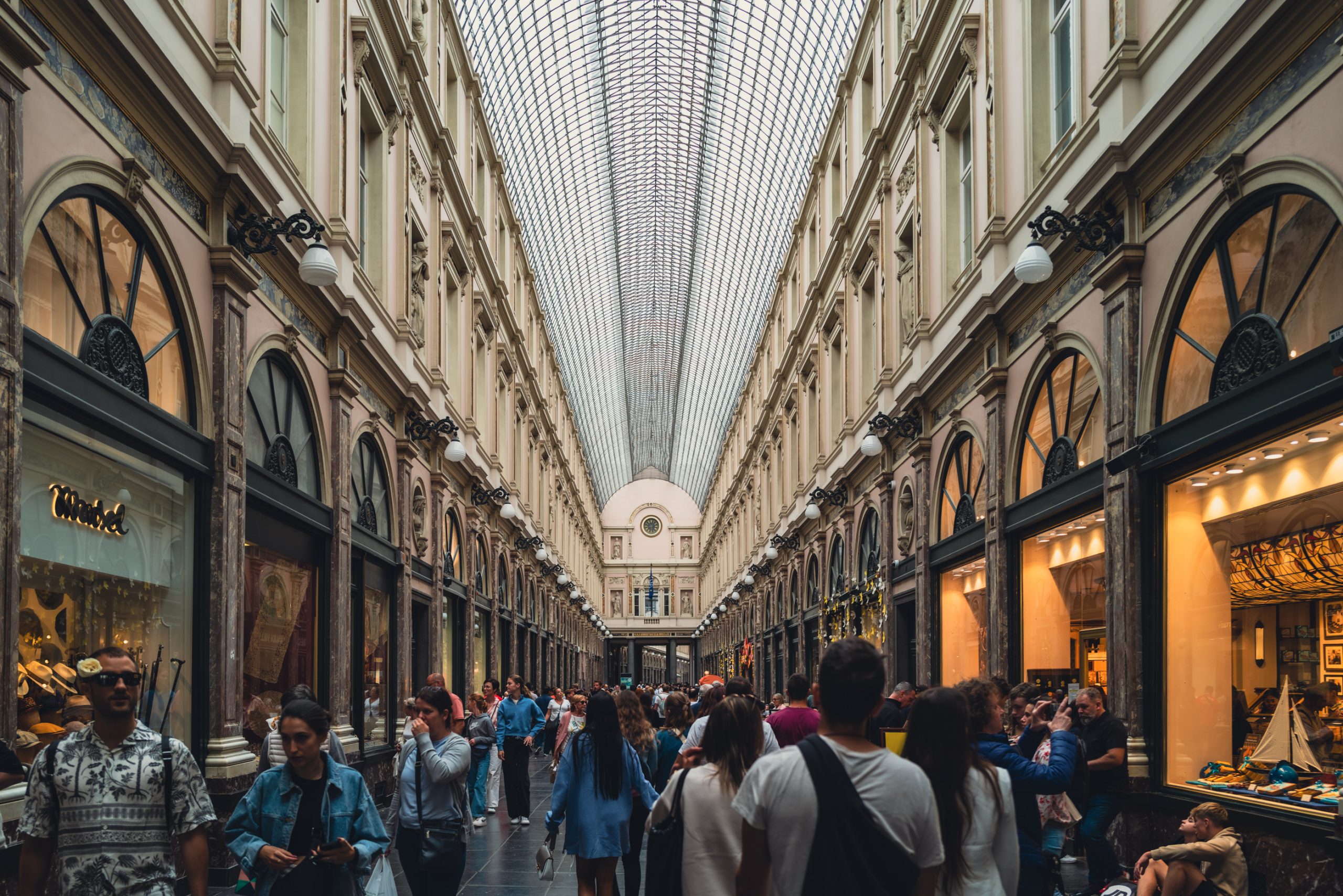 Perspective Galeries Royales Saint-Hubert